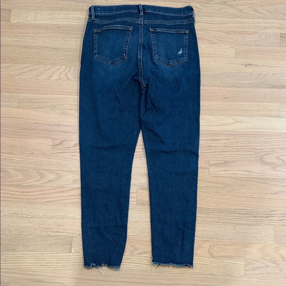 LOFT Dark Blue Skinny Jeans - Picture 4 of 4